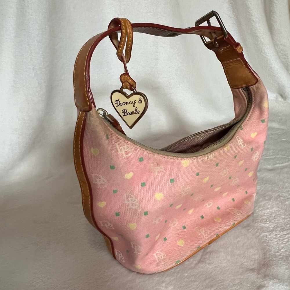 Dooney and Bourke Pink Monogram Bag